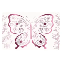 Butterflies & Flowers Coloring Placemats (x 8)><noscript><img width=