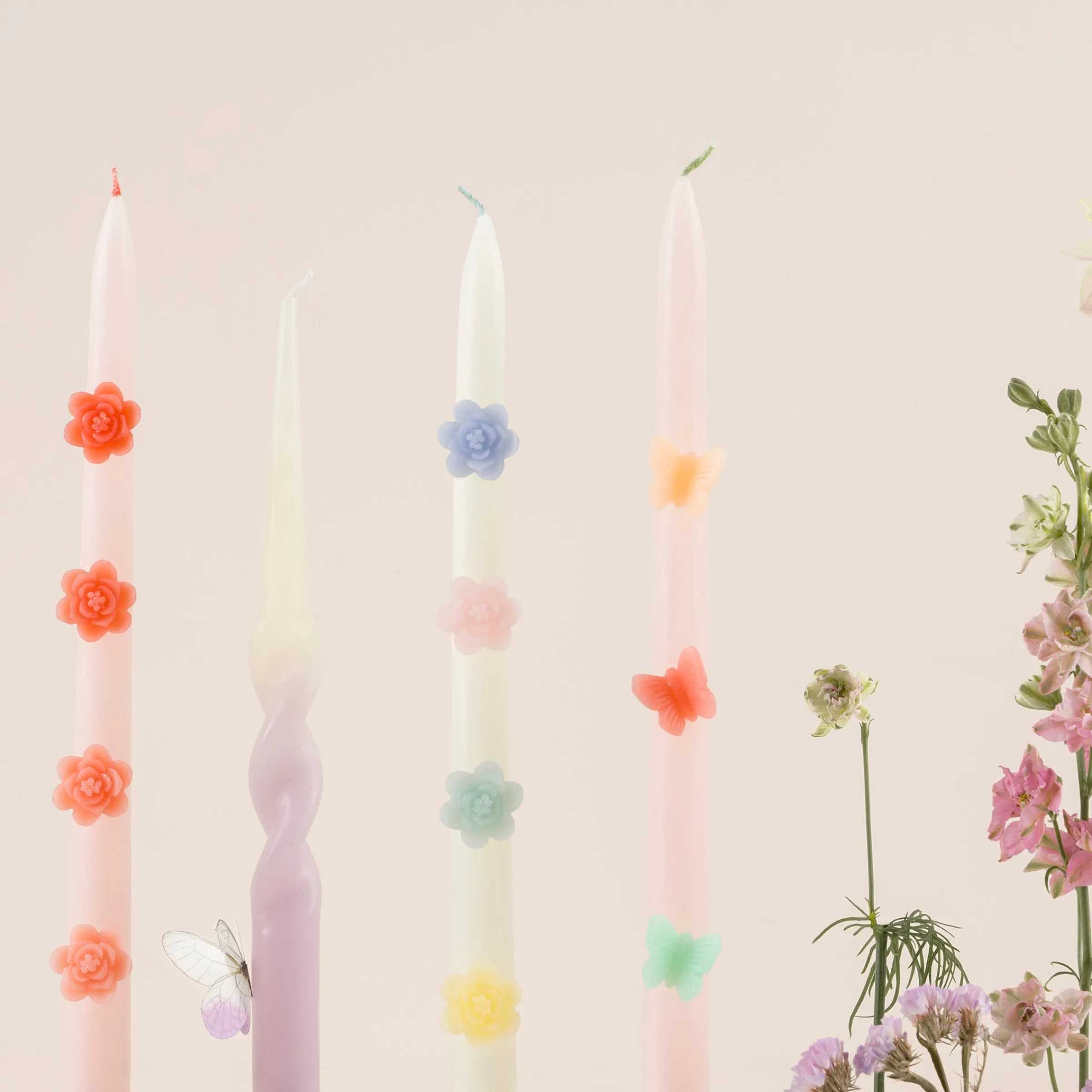 Butterfly Taper Candles (x 2)>Meri Meri Online