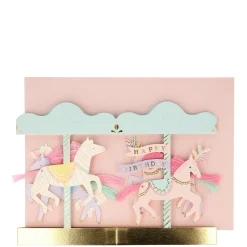 Carousel Stand-Up Birthday Card>Meri Meri Outlet