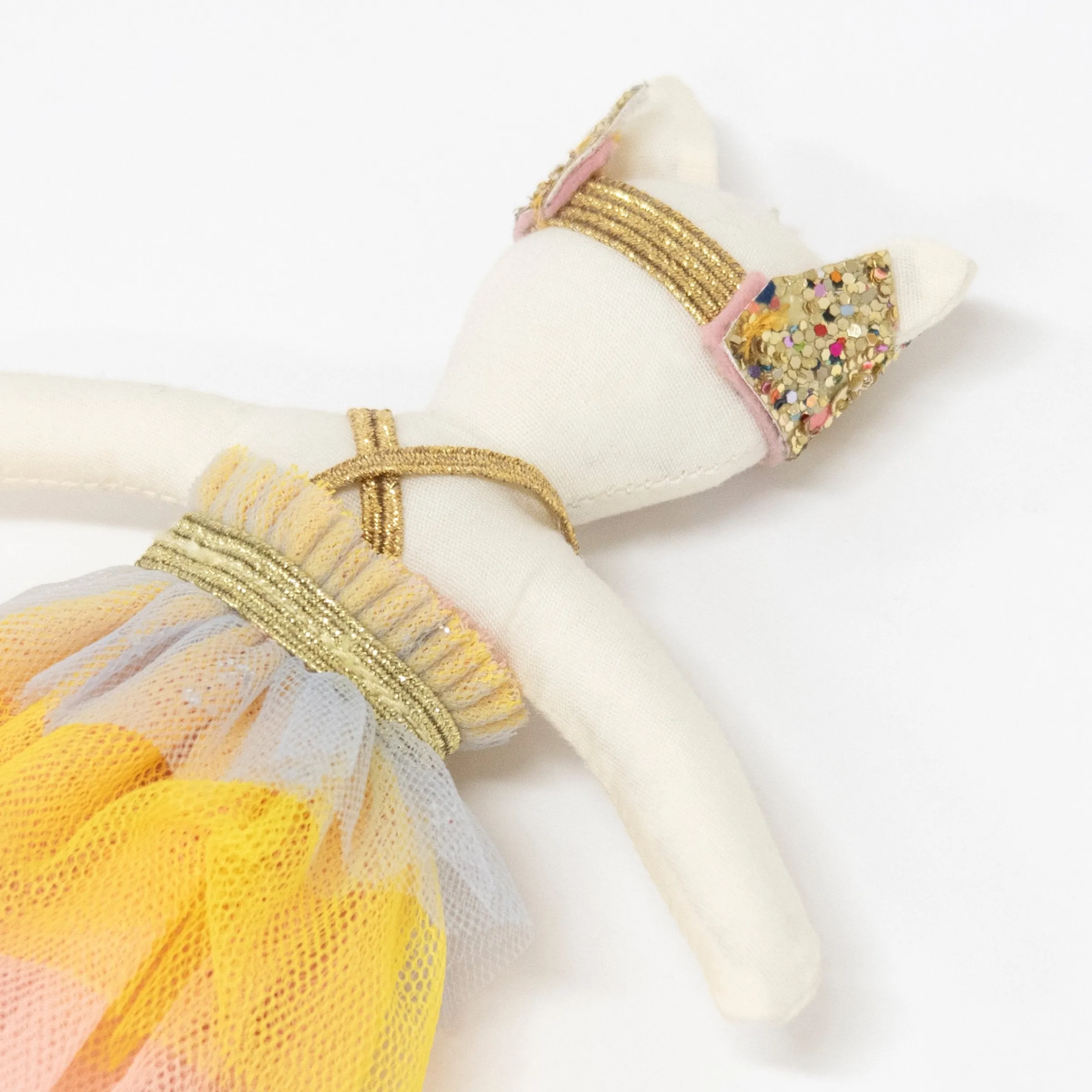 Castle & Princess Cat Mini Suitcase Doll>Meri Meri Fashion
