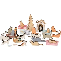 Cat Advent Calendar Suitcase>Meri Meri Best