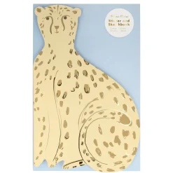 Cheetah Sticker & Sketchbook>Meri Meri New