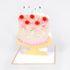 Cherry Cake Birthday Card>Meri Meri Hot