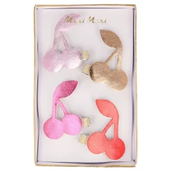 Cherry Hair Clips (x 4)>Meri Meri Online