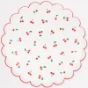 Cherry Pattern Dinner Plates (x 8)>Meri Meri New