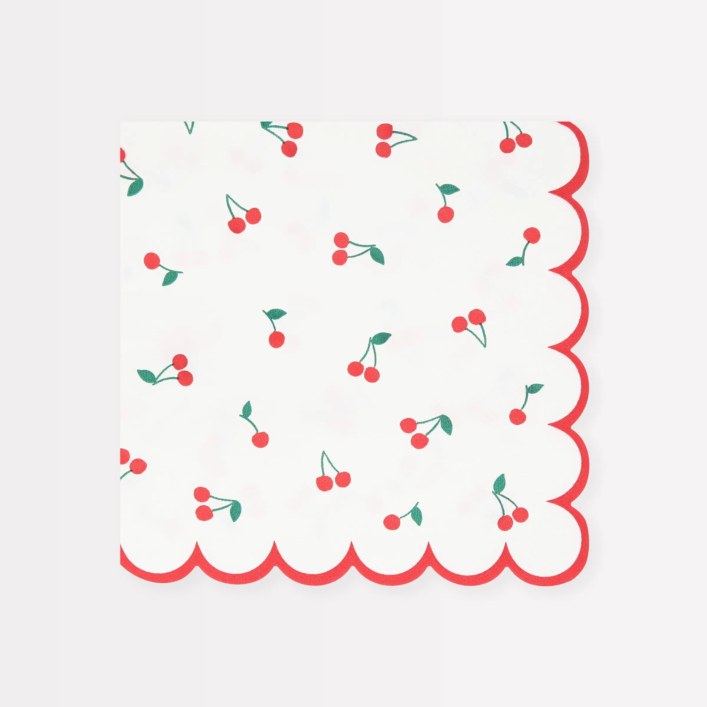 Cherry Pattern Large Napkins (x 16)>Meri Meri Online