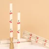 Cherry Table Candles (x 2)>Meri Meri Hot