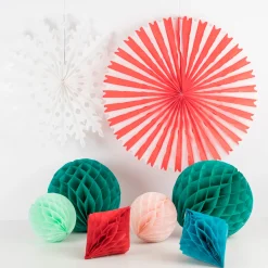 Christmas Honeycomb Decoration Kit (x 16)><noscript><img width=
