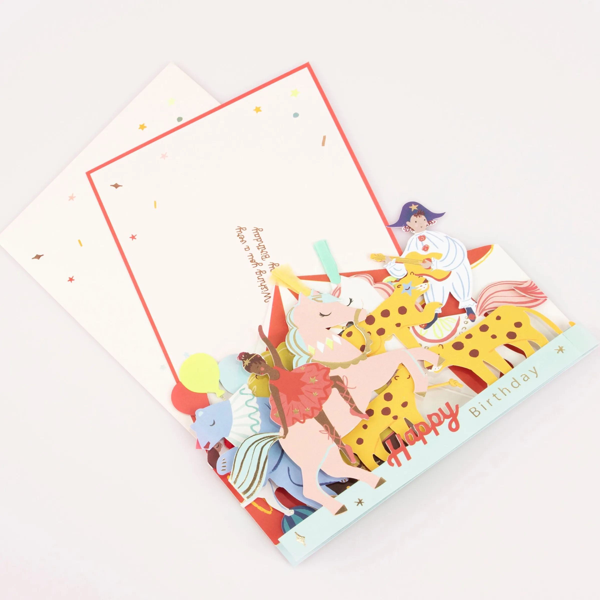 Circus Concertina Card>Meri Meri New