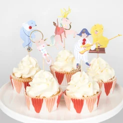 Circus Cupcake Kit (x 24 toppers)>Meri Meri Best
