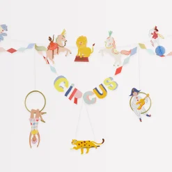 Circus Garland Set>Meri Meri Hot