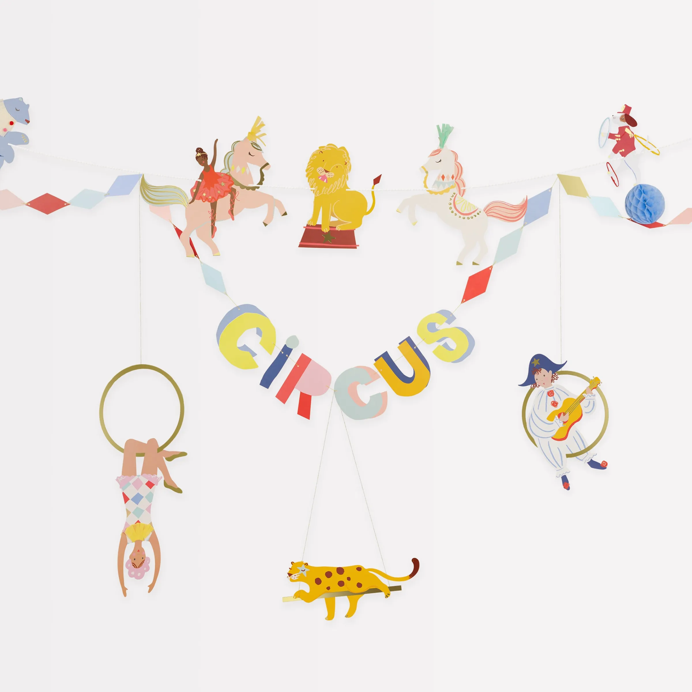Circus Garland Set>Meri Meri Hot
