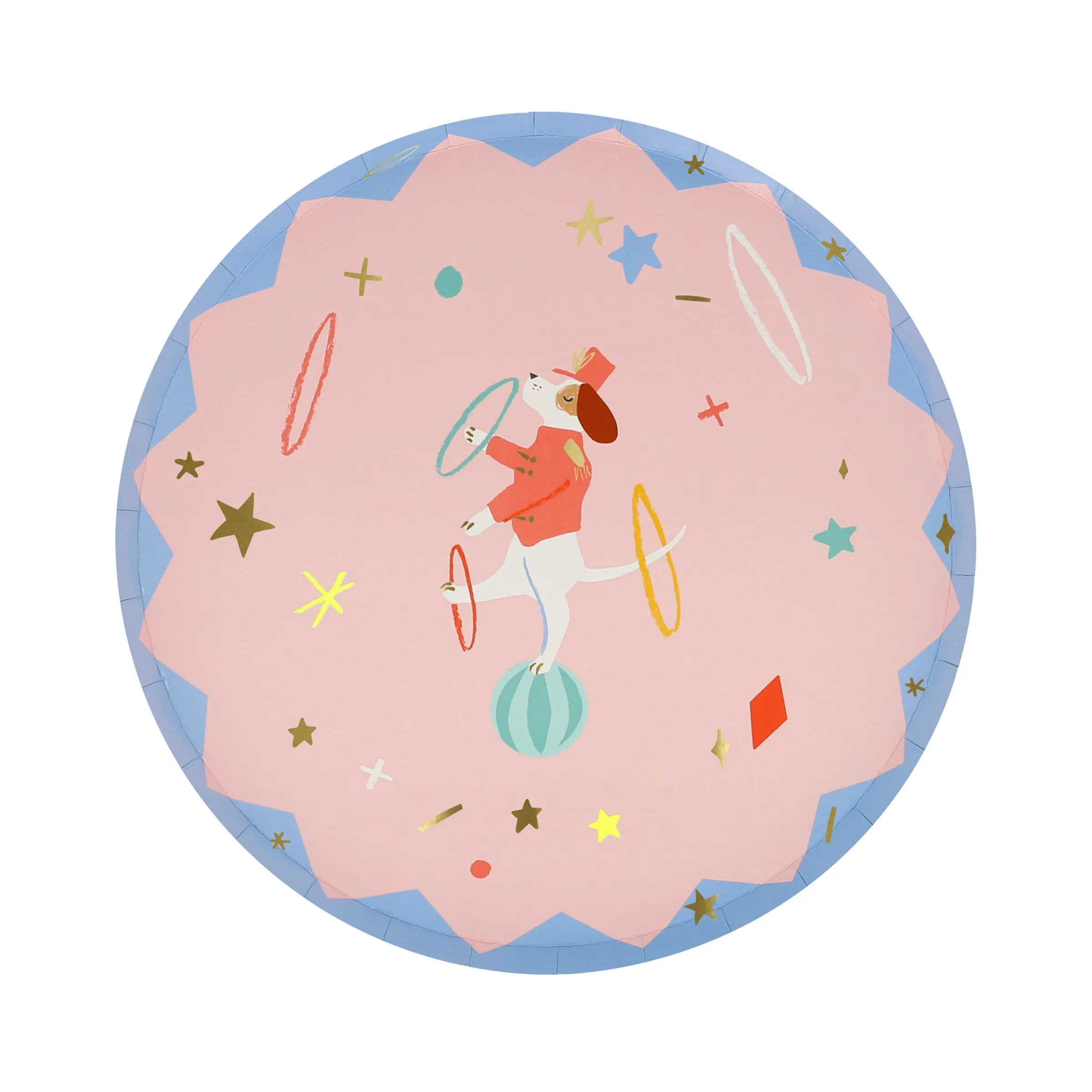 Circus Side Plates (x 8)>Meri Meri New