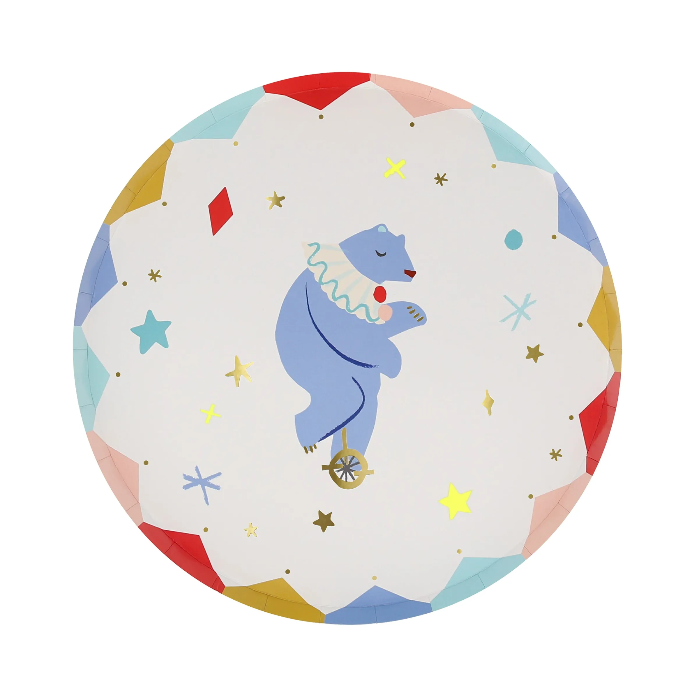 Circus Side Plates (x 8)>Meri Meri New
