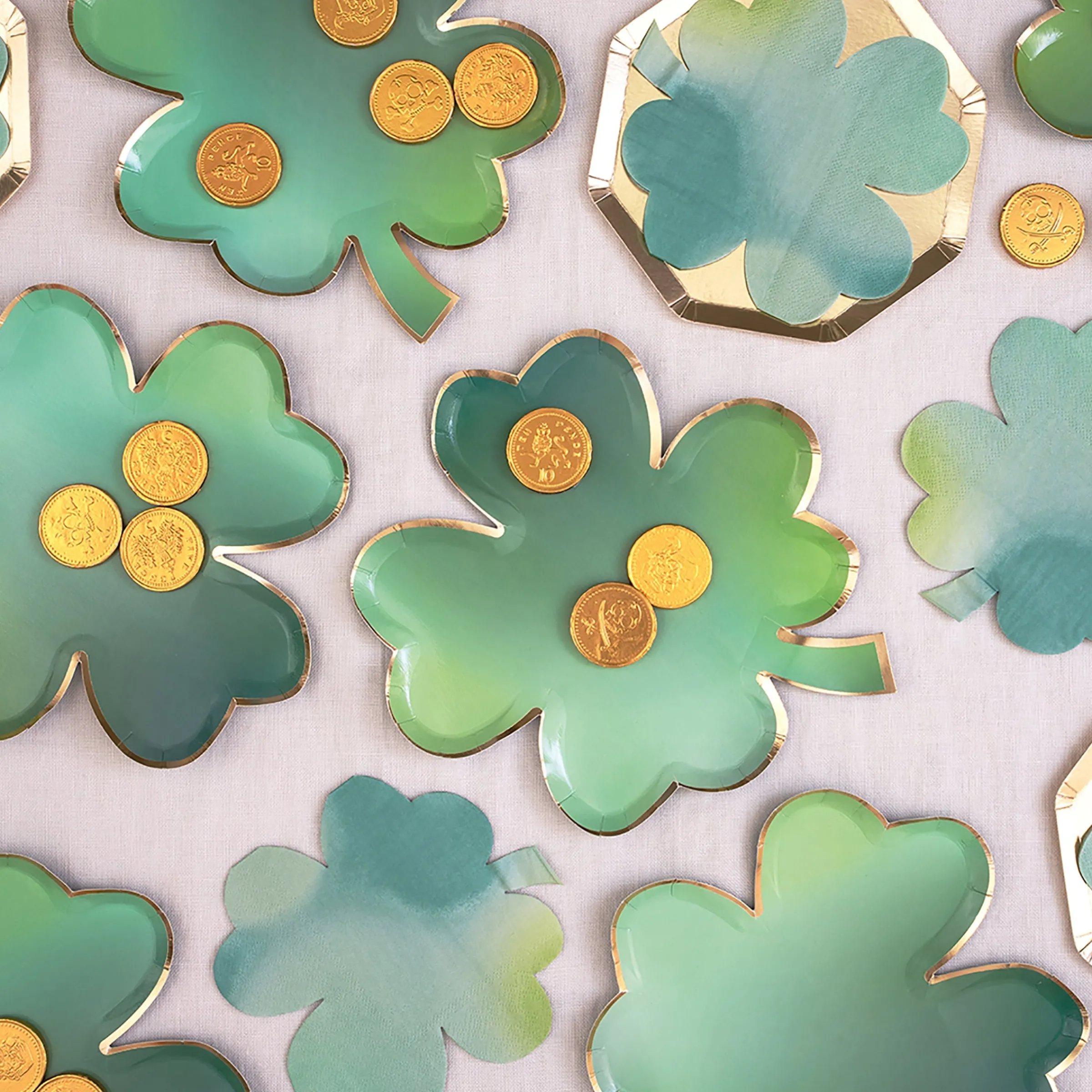 Clover Leaf Napkins (x 20)>Meri Meri Hot