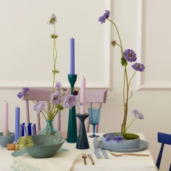 Cobalt Blue Table Candles (x 2)>Meri Meri Online