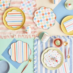 Colorful Pattern Small Napkins (x 16)>Meri Meri Hot