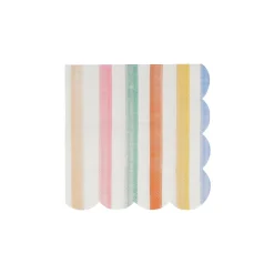 Colorful Pattern Small Napkins (x 16)><noscript><img width=