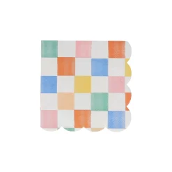 Colorful Pattern Small Napkins (x 16)><noscript><img width=