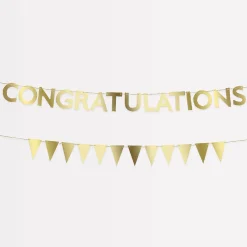 Congratulations Mini Matchbox Garland Set>Meri Meri Sale