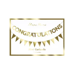 Congratulations Mini Matchbox Garland Set>Meri Meri Sale