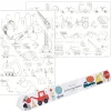 Construction Coloring Posters (x 2)>Meri Meri Clearance