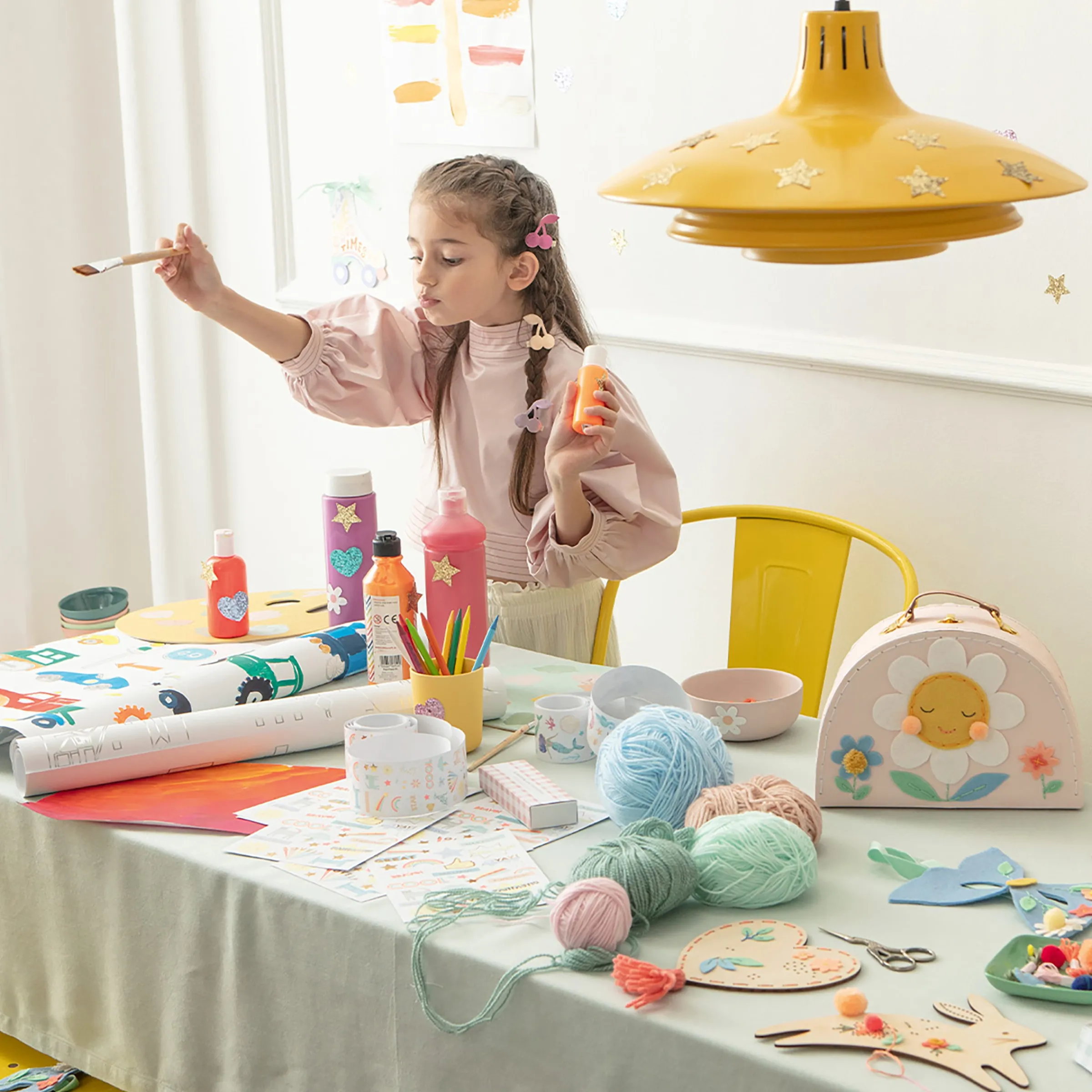Construction Coloring Posters (x 2)>Meri Meri Clearance