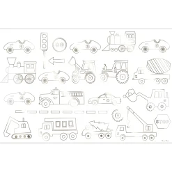 Construction Coloring Posters (x 2)><noscript><img width=