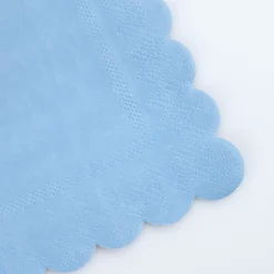 Cornflower Blue Large Napkins (x 16)>Meri Meri Fashion