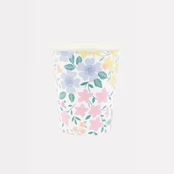 Cottage Garden Cups (x 8)>Meri Meri Clearance