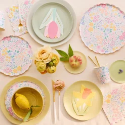 Cottage Garden Cups (x 8)>Meri Meri Clearance