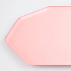 Cotton Candy Pink Dinner Plates (x 8)>Meri Meri Discount