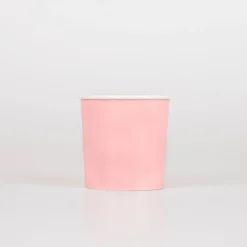 Cotton Candy Pink Tumbler Cups (x 8)>Meri Meri Outlet