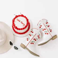 Cowgirl Wild Cherry Boots>Meri Meri Discount