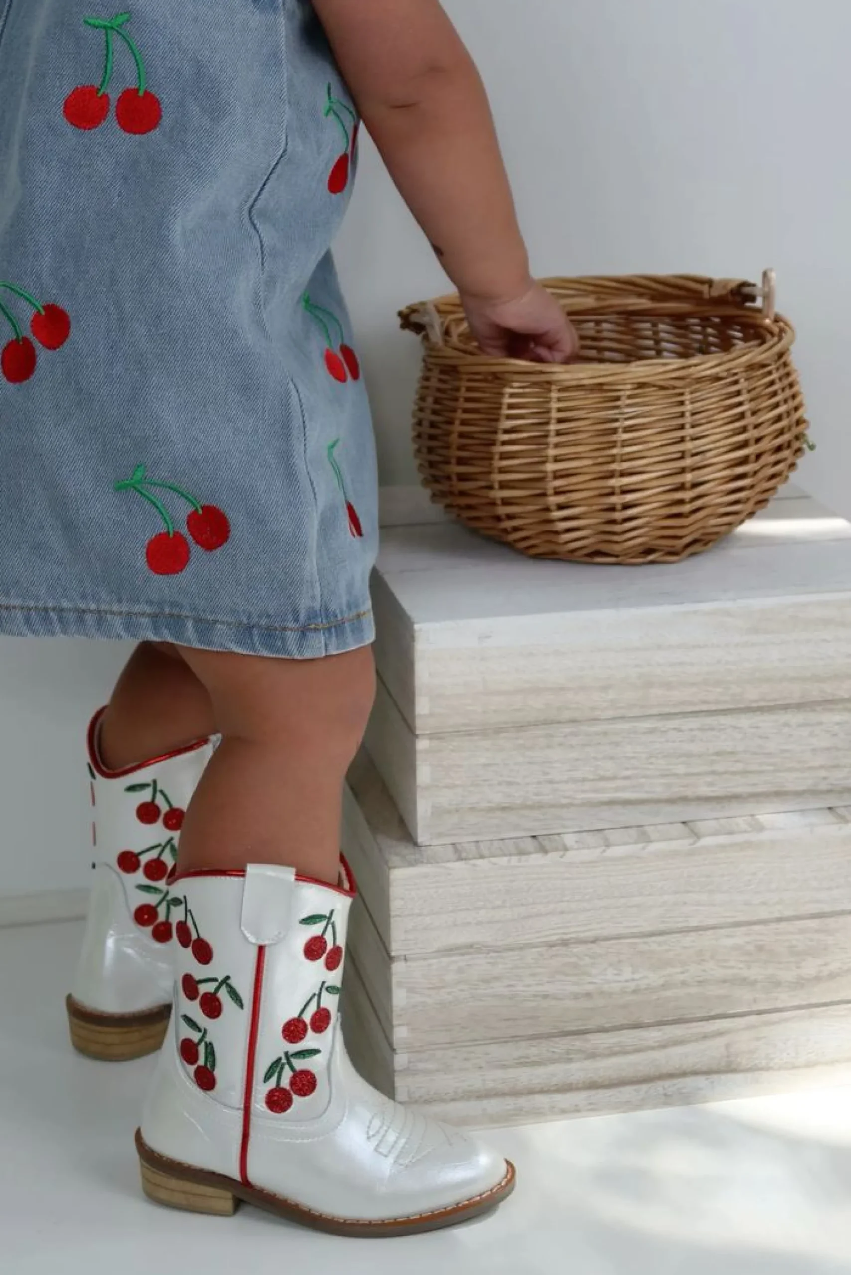 Cowgirl Wild Cherry Boots>Meri Meri Discount