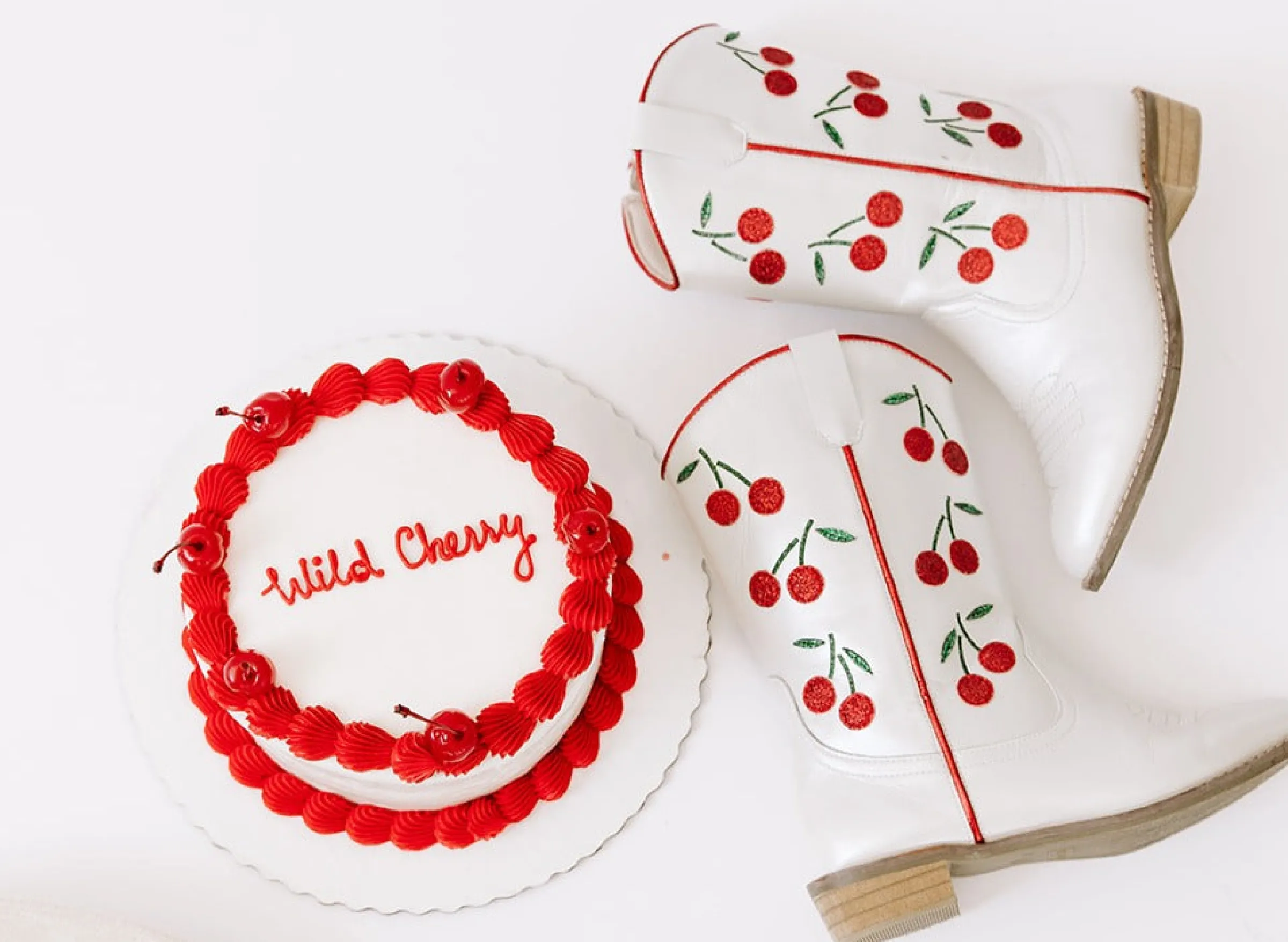Cowgirl Wild Cherry Boots>Meri Meri Discount