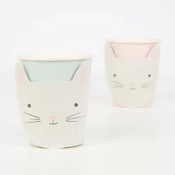 Cute Kitten Cups (x 8)><noscript><img width=