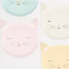 Cute Kitten Plates (x 8)>Meri Meri Hot