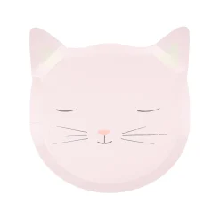 Cute Kitten Plates (x 8)><noscript><img width=