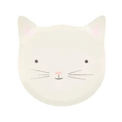 Cute Kitten Plates (x 8)><noscript><img width=