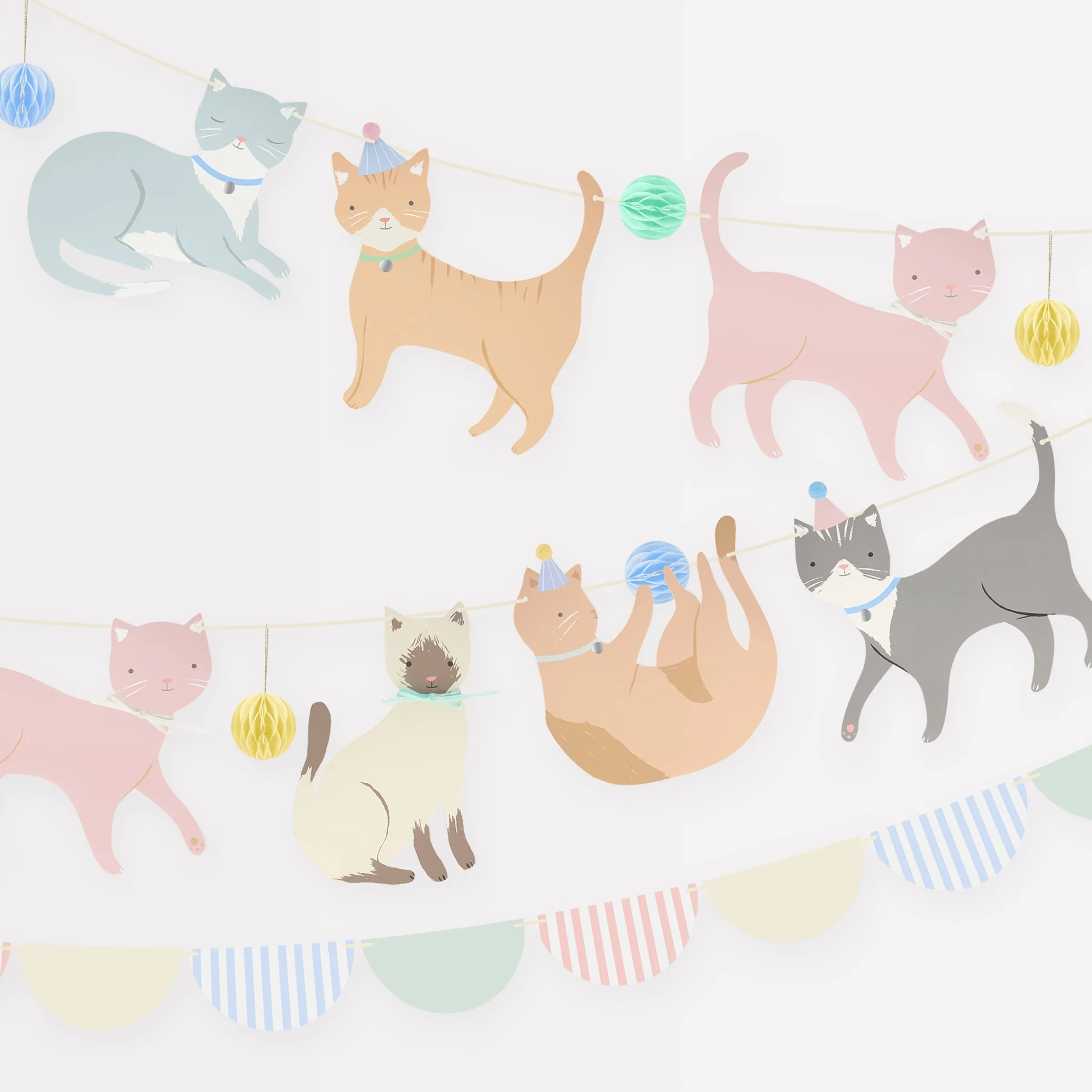 Cute Kittens Garland Set>Meri Meri Online