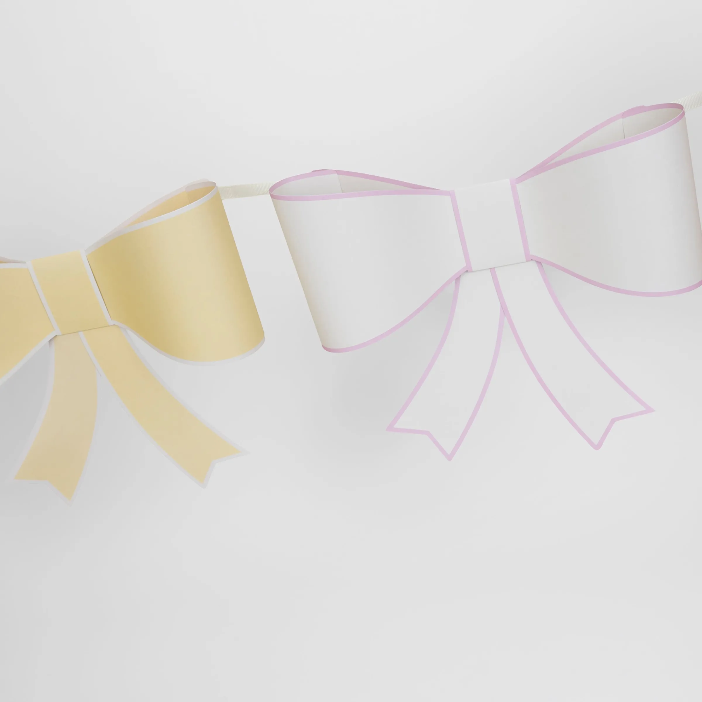 3D Paper Bow Garland>Meri Meri Best