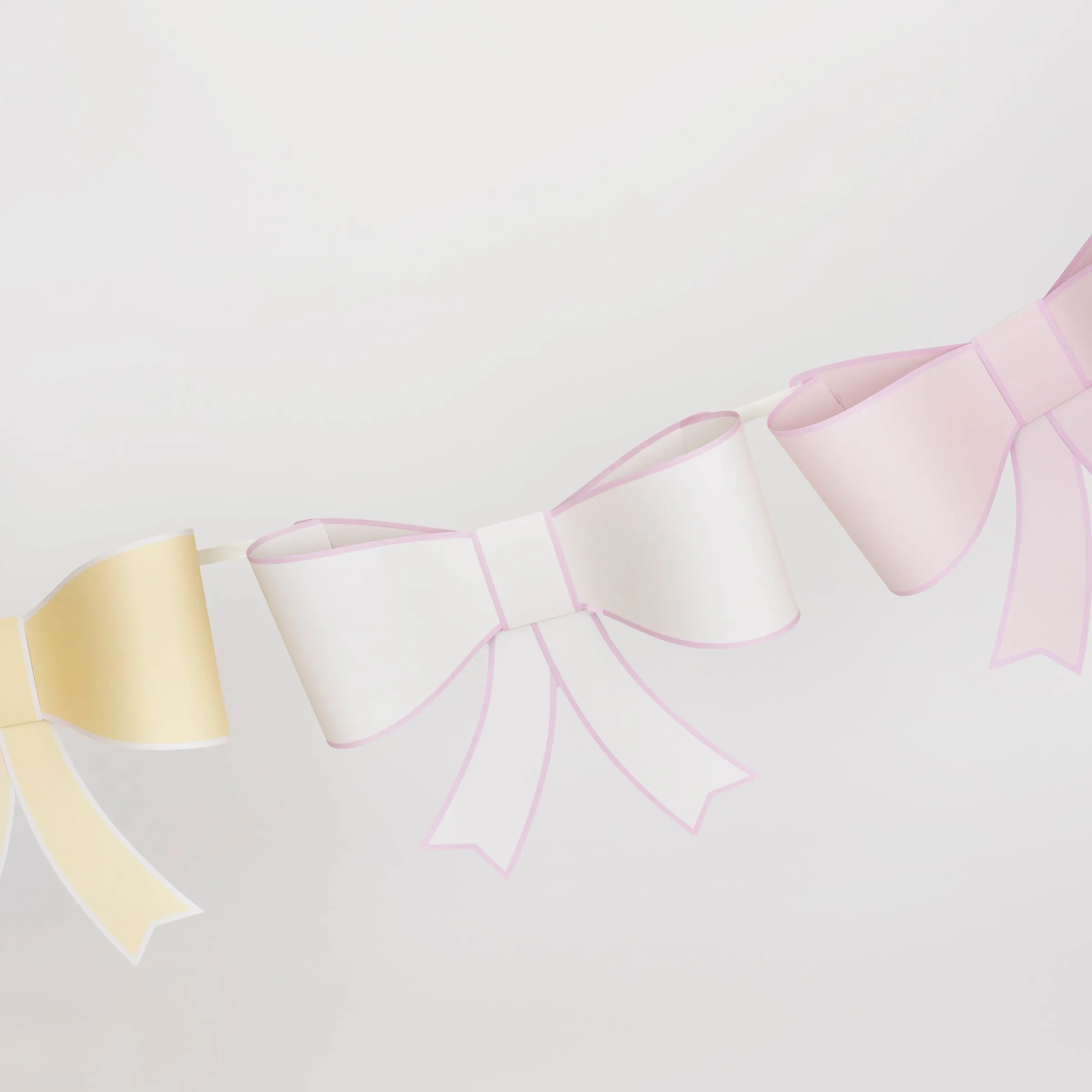 3D Paper Bow Garland>Meri Meri Best