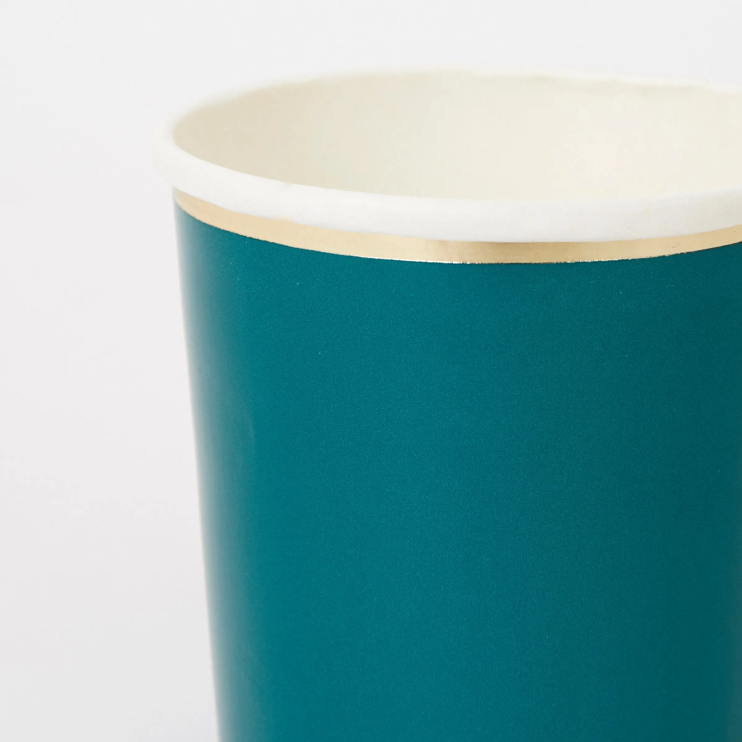 Dark Teal Highball Cups (x 8)>Meri Meri Best
