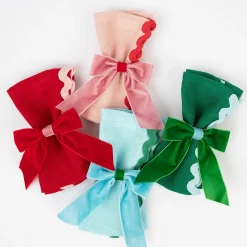 Decorative Velvet Bows (x 4)>Meri Meri Best