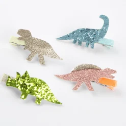 Dino Hair Clips (x 8)><noscript><img width=