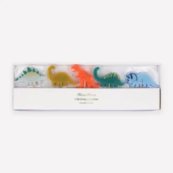 Dinosaur Candles (x 5)>Meri Meri Fashion