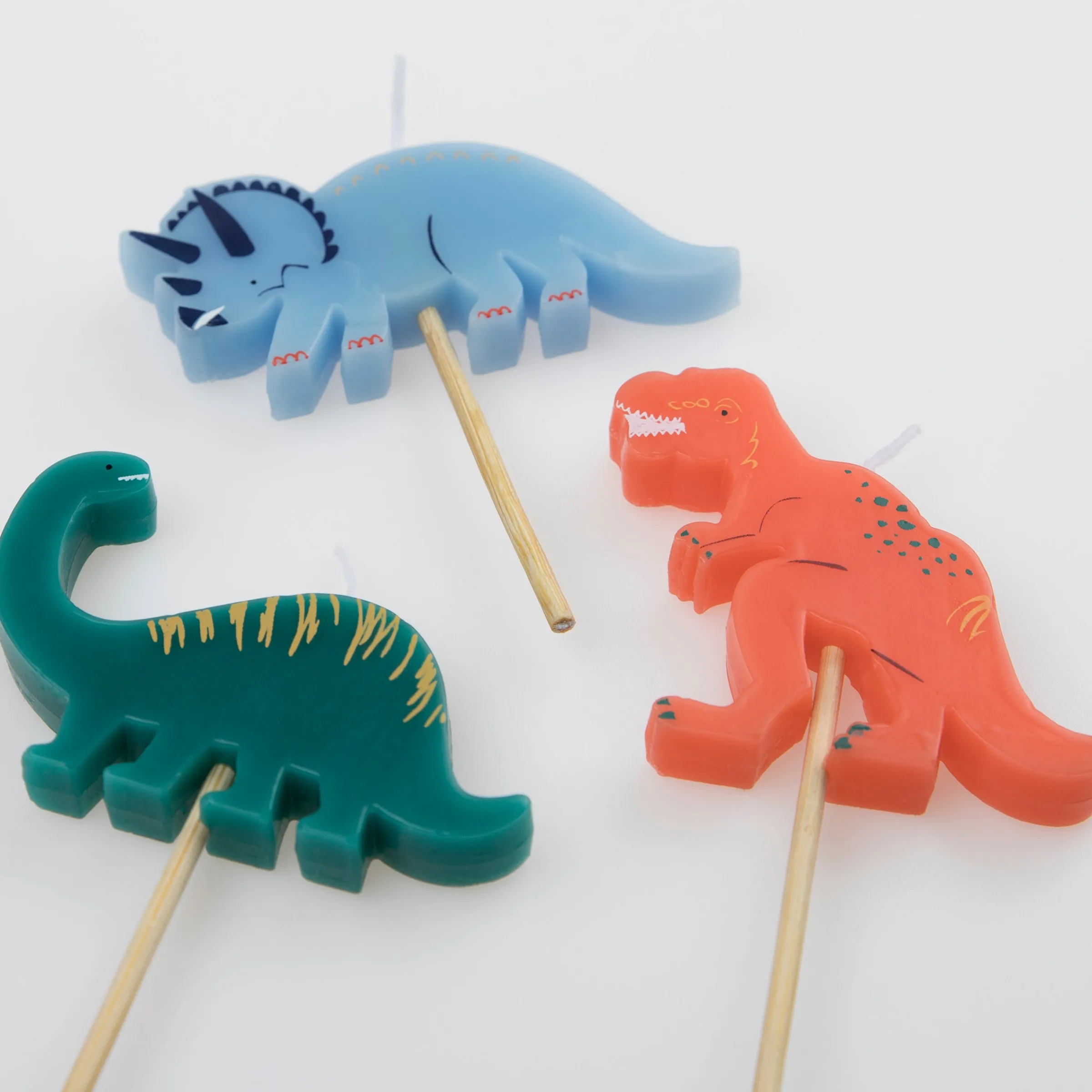 Dinosaur Candles (x 5)>Meri Meri Fashion