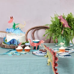 Dinosaur Kingdom Cake Toppers (x 6)>Meri Meri New