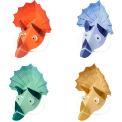 Dinosaur Kingdom Party Hats (x 8)>Meri Meri Discount